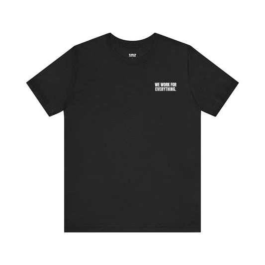 Earned Not Given Tee Blk/White